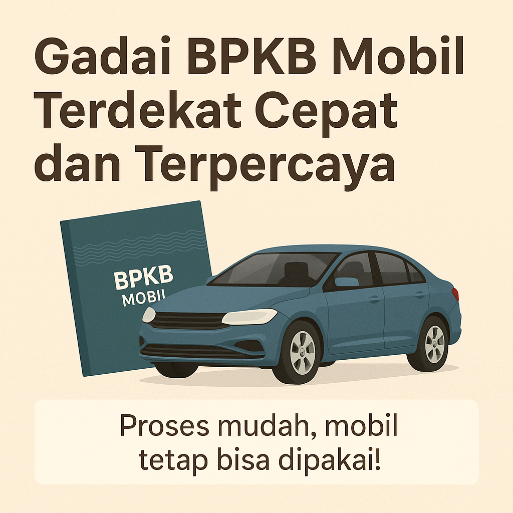 Layanan Kredit Jaminan BPKB Mobil Terdekat | Dana Langsung Cair, Aman dan Cepat